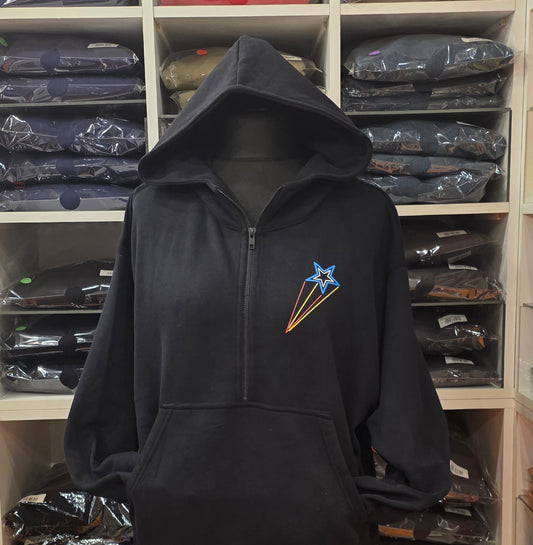HALF ZIP HOODIE