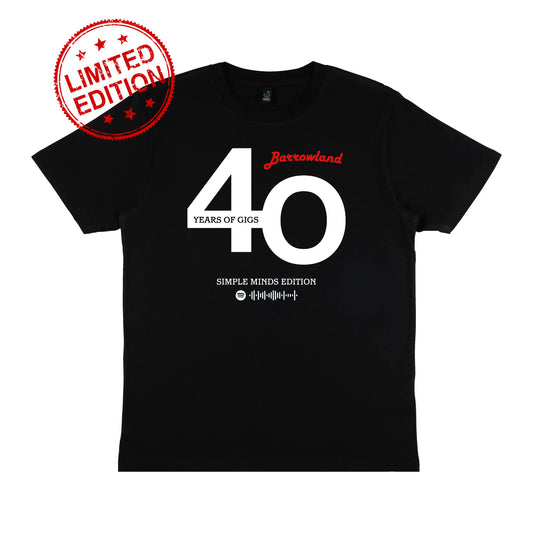 40 YEARS OF GIGS T-SHIRT